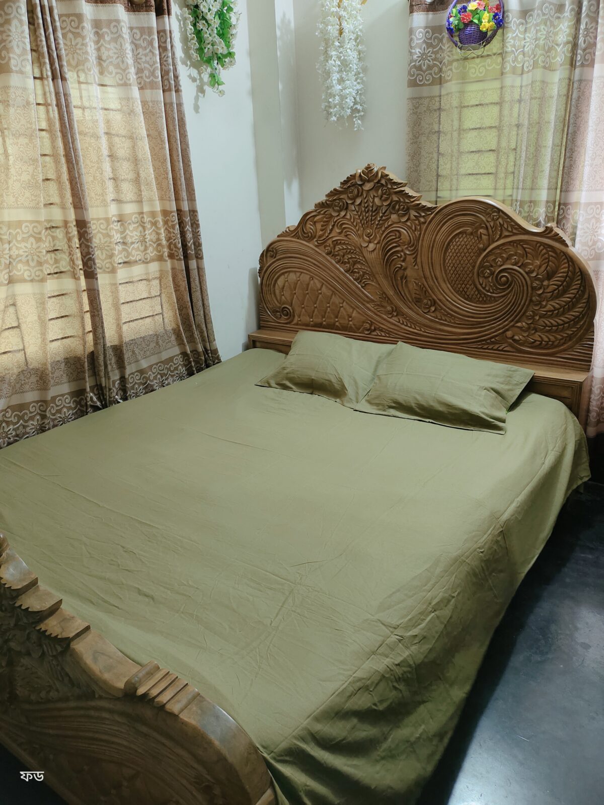 Export Quality Cotton Bed Sheet - Image 1